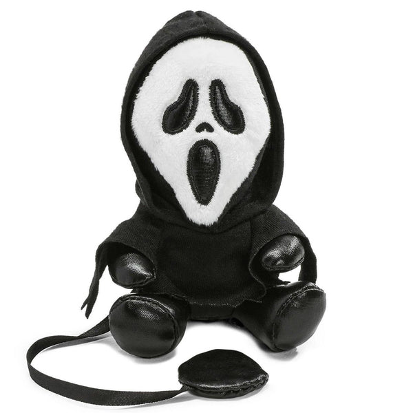 Halloween Ghost Face Scream - Shoulder Rider Magnet Plush Toy 18590