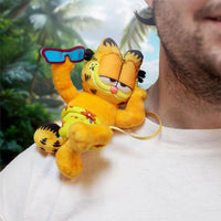 Garfield - Summer Cat Shoulder Rider Magnet Plush Toy 18796