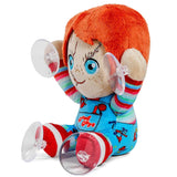Chucky Child's Play Horror Movie - Car Window Clinger Suction Cups Stuffed Plush 18819