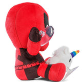 Marvel Comics Deadpool with Unicorn - Car Window Clinger Suction Cups Stuffed Plush 19167