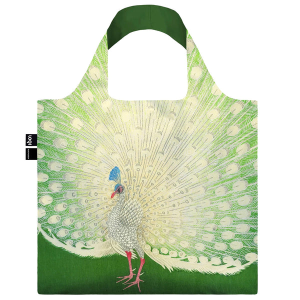 LOQI Tote Bag - Peacock by Ohara Koson