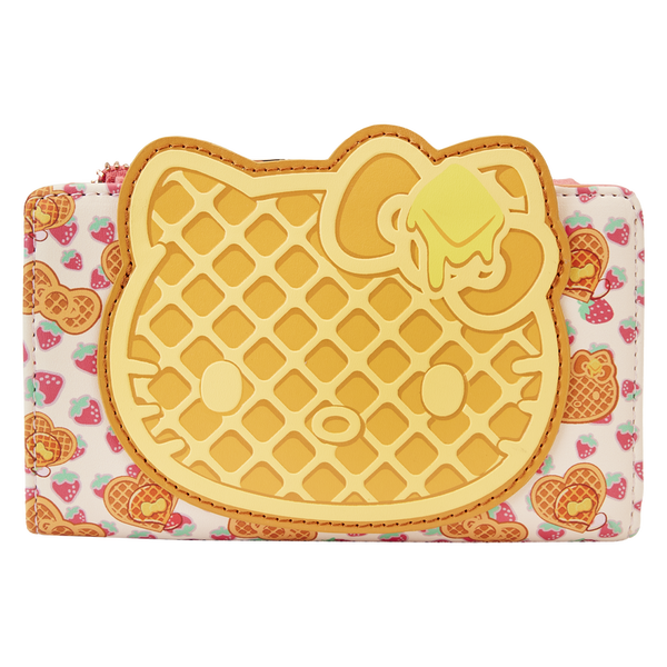 Loungefly x Sanrio - Hello Kitty Breakfast Waffle Flap Wallet SANWA0957