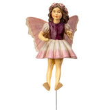 Cicely Mary Barker - Heliotrope Flower Fairy Garden Stake Y9336