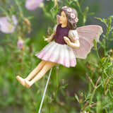 Cicely Mary Barker - Heliotrope Flower Fairy Garden Stake Y9336