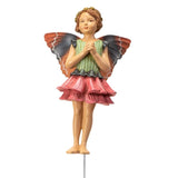 Cicely Mary Barker - Zinnia Flower Fairy Garden Stake Y9340