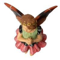 Cicely Mary Barker - Zinnia Flower Fairy Garden Stake Y9340