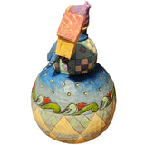 "Sale" Jim Shore Heartwood Creek - There's No Place Like Home Snowman Figurine 4017666