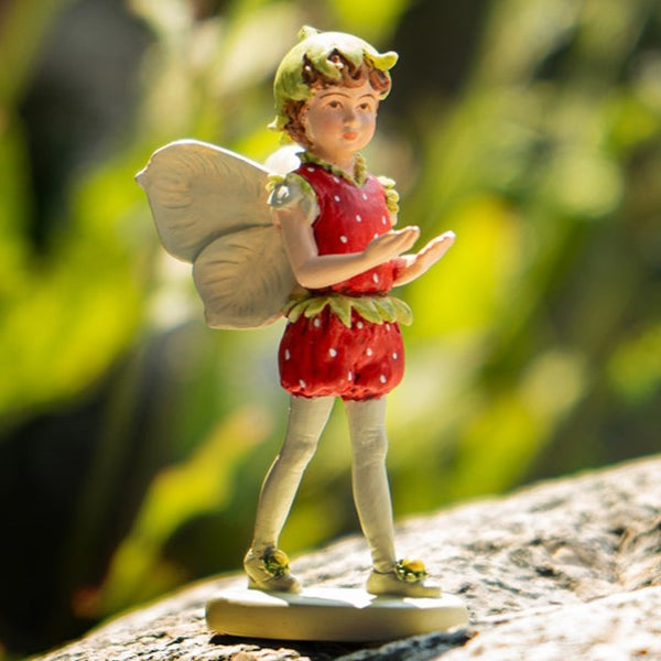 Cicely Mary Barker - Strawberry Flower Fairy Figurine Y9323