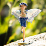 Cicely Mary Barker - Cornflower Flower Fairy Figurine Y9327