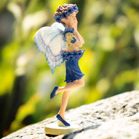 Cicely Mary Barker - Cornflower Flower Fairy Figurine Y9327