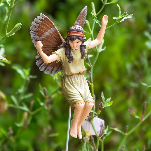 Cicely Mary Barker - Rosehip Flower Fairy Garden Stake Y9334