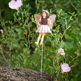 Cicely Mary Barker - Heliotrope Flower Fairy Garden Stake Y9336