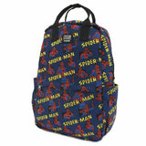 Loungefly Marvel - Classic Spiderman School Nylon Backpack MVBK0090