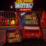 Loungefly Disney x Pixar - Lightning McQueen Cozy Cone Motel "Glow in Dark" Backpack WDBK2340