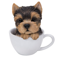 Pacific Giftware - Teacup Pups Yorkie Figurine 11751