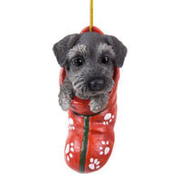 Stocking Pups - Schnauzer Ornament