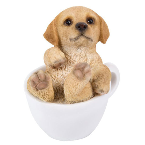Teacup Pups - Golden Retriever Dog in Mug Figurine 12024