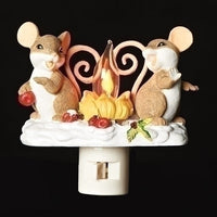 Charming Tails - Mouse Love Couple Nightlight 131122
