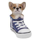 Pacific Giftware - Shoe Pup Chihuahua Dog in Sneaker Figurine 13149