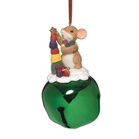 Charming Tails - Pile On The Sweetness Christmas Candy Bell Ornament 132094