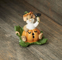 Charming Tails - You're A Boo-tiful Surprise Mice Pumpkin Figurine 132109