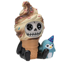 Furrybones - Softo Ice Cream Cone & Penguin Figurine 13870