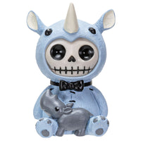 Furrybones - Buster Blue Rhino Figurine 13874