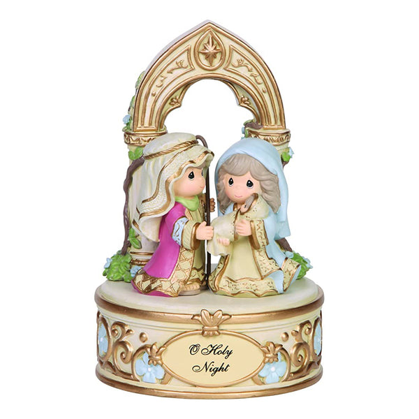 "Sale" Precious Moments - Share The Gift of Love Nativity Musical Figurine 141109