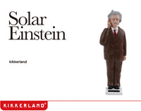 Kikkerland - Albert Einstein Solar Energy Powered Waving Statue