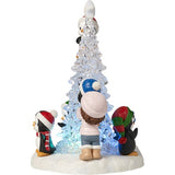 Precious Moments - Tree-mendous Fun Lighted LED Winter Ice Penguin Figurine 171413