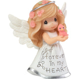 Precious Moments - Forever In My Heart Angel with Cardinal Bird Figurine 183428