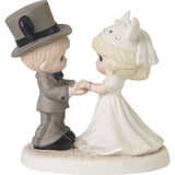 Precious Moments x Disney Showcase - Happily Ever After with You Mickey Wedding Figurine 191061
