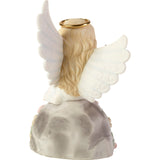 Precious Moments - Though You Flew Away In Our Hears You'll Always Stay Memorial Angel Porcelain Figurine 192003