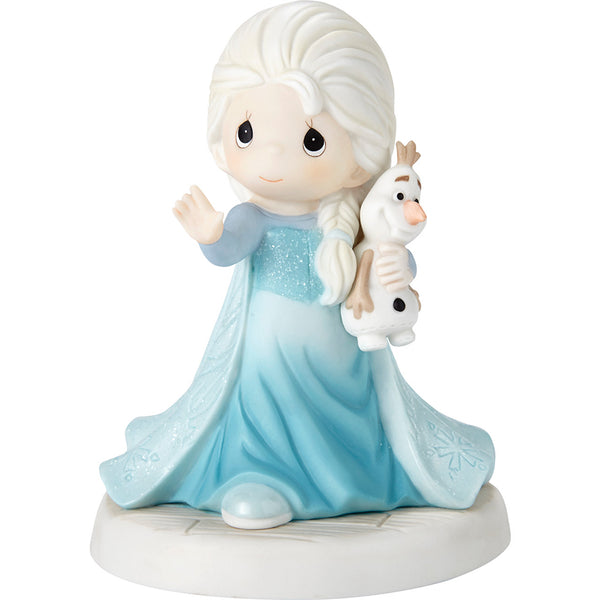 Precious Moments x Disney Showcase - There's Snow One Like You Elsa Queen Frozen Olaf Figurine 193053