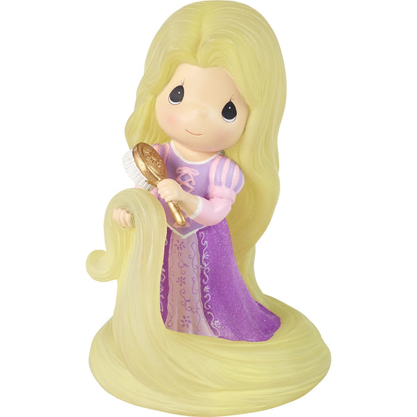 Precious Moments Disney - Tangled Rapunzel LED Comb Hair Musical Figurine 193452