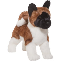 Douglas Cuddle Toys - Akita Kita Plush Stuffed Dog Plushie 1994