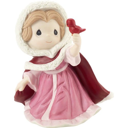 Precious Moments x Disney Showcase - Friends Like You Are A Beautiful Adventure Belle Figurine 201065