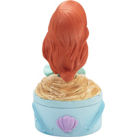 Precious Moments Disney - Explore This Wonderful World Covered Box The Little Mermaid Ariel Figurine 202036