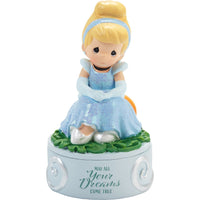 Precious Moments Disney - May All Your Dreams Come True Cinderella Princess Covered Box 202037