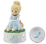 Precious Moments Disney - May All Your Dreams Come True Cinderella Princess Covered Box 202037