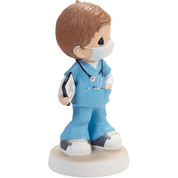Precious Moments - You're My Hero Doctor Medical Worker Figurine 202431