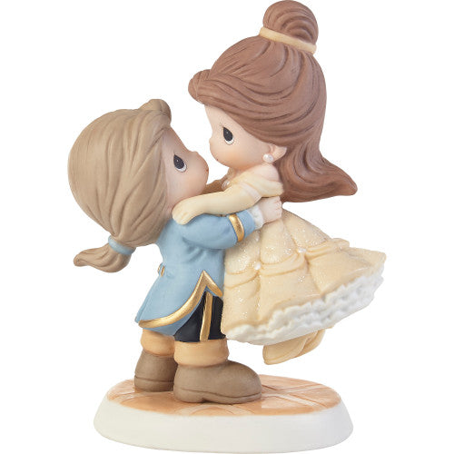 Precious Moments x Disney Showcase - Your Love Lifts Me Higher Belle Beauty And The Beast Figurine 203062