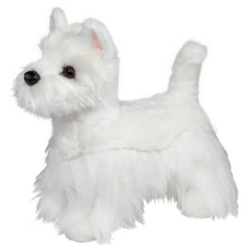 Douglas Cuddle Toys - Westie Standing Romeo Plush Stuffed Dog Plushie 2046