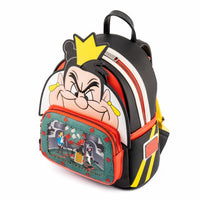 "Clearance Sale" Loungefly Disney - Alice in Wonderland Queen of Hearts Backpack WDBK2068