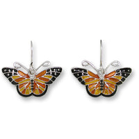 Zarlite by Zarah Co - Monarch Butterfly Dangle Drop Earrings 2136Z1