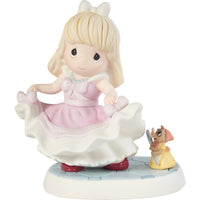 Precious Moments Disney - Never Stop Dreaming Cinderella Figurine 211025