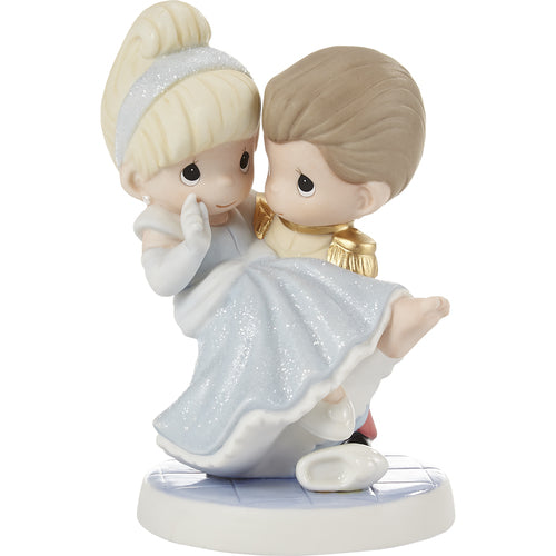 Precious Moments Disney - You Swept Me Off My Feet Cinderella Figurine 212012