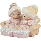 Precious Moments - A Sweet Friendship Refreshes The Soul Spa Porcelain Figurine 213008