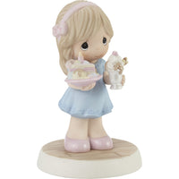 Precious Moments - Hoping Your Birthday Is Extra Sweet Porcelain Figurine 213009