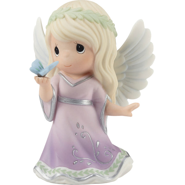 Precious Moments - Wishing You God's Blessings Angel Porcelain Figurine 213013